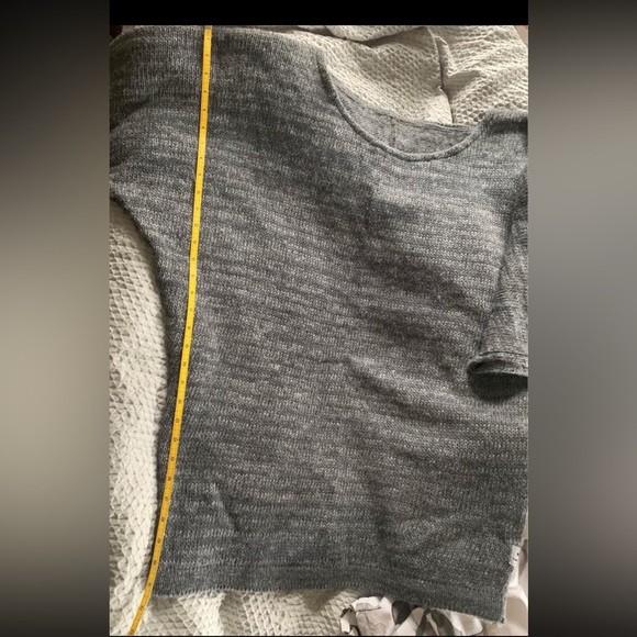 Wonderful Wool Sweater From Iceland In Heather Grey Shade - Picture 8 of 9